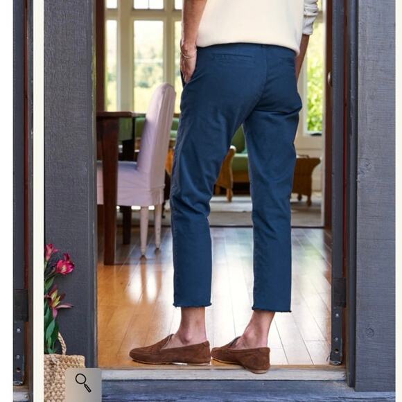 Frank & Eileen ‘Wicklow’ The Italian Chino in Navy SZ 00 - Picture 2 of 7